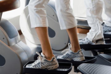 rear driven crosstrainer