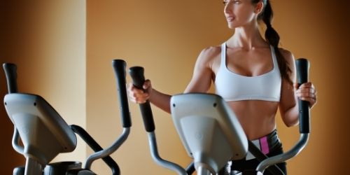 crosstrainer schema afvallen vrouw