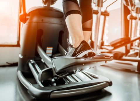 Crosstrainer vliegwiel