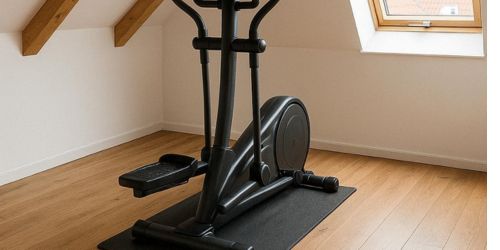 crosstrainer boven neerzetten